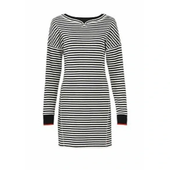Jason Wu Dresses | Grey By Jason Wu Striped Long Sleeve Sweater Dress | Color: Blue/White | Size: S | Pm-74447636's Closet